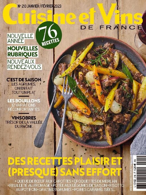 Title details for Cuisine et Vins de France by Marie Claire Album - Available